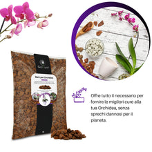 Carica l'immagine nel visualizzatore di Gallery, GebEarth® | Bark per Orchidee Professionale 【3 litri】| Pezzatura 10 – 15 mm | Substrato a base di Corteccia 100% Natural