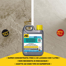 Carica l'immagine nel visualizzatore di Gallery, FILA Surface Care Solutions Detergente Universale per Pavimenti, 1 liter