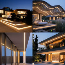 Carica l'immagine nel visualizzatore di Gallery, GOMING 24V 5M Neon COB Striscia LED Bianco Caldo 3000K IP67 Impermeabile