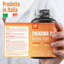 Carica l'immagine nel visualizzatore di Gallery, SainzClap® Integratore Coenzima Q10 300 mg con Vitamina E 25 mg 120 Capsule