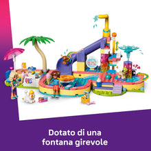 Carica l'immagine nel visualizzatore di Gallery, LEGO Friends Divertente giornata al parco acquatico 42676