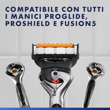 Carica l'immagine nel visualizzatore di Gallery, Gillette Lamette Proglide, 8 Lamette per Rasoio Barba Uomo, Multicolore