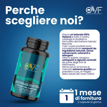 Carica l'immagine nel visualizzatore di Gallery, OVF Nutrimental Plus 500mg di Citicolina 60 cps, Integratore Studio Memoria e Concentrazione, contro la Stanchezza Menta
