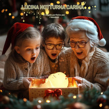 Carica l'immagine nel visualizzatore di Gallery, Diboniur Luce Notturna Bambini, Luce Notturna Neonato Ricaricabile, Controllo Touch a 7 Colori, Silicone Lampada Notturn