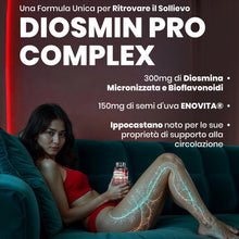 Carica l'immagine nel visualizzatore di Gallery, Diosmina PRO Vitastrong, Complex Vegan Diosmina Micronizzata, Flavonoidi, ENOVITA (Vite Rossa Integratore) Centella Asia