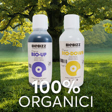 Carica l'immagine nel visualizzatore di Gallery, ZOMA BioBizz Correttore di PH, Riduttore di PH 250ml + Innalzatore di PH 250ml con Contagocce Graduato