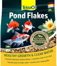 Carica l'immagine nel visualizzatore di Gallery, Tetra Pond Flakes - Mangime in fiocchi per pesci da laghetto, 4 L