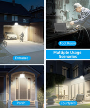 Carica l'immagine nel visualizzatore di Gallery, Aigostar Faretto LED da Esterno 50W, 4500LM, Faretti LED Esterno Naturale 4000K, Luce di Sicurezza Impermeabile IP65, Pe