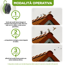 Carica l'immagine nel visualizzatore di Gallery, ISOTRONIC Repellente solare piccioni gabbiani corvi flash 150 m² (1)