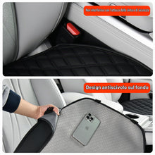 Carica l'immagine nel visualizzatore di Gallery, 1P coprisedili per auto, in pelle, con cuscino, universale, semi avvolto, impermeabili, antiscivolo (Copertura inferiore