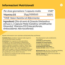 Carica l'immagine nel visualizzatore di Gallery, Nutravita Vitamina D3 1000 UI - 1 Anno