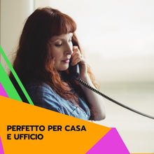 Carica l'immagine nel visualizzatore di Gallery, SAIET Telefono Fisso, Display, Grigio