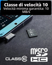 Carica l'immagine nel visualizzatore di Gallery, Intenso 5 schede di memoria MicroSDHC Premium da 8 GB, classe 10