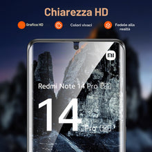 Carica l'immagine nel visualizzatore di Gallery, LK 2+2 Pezzi Pellicola Protettiva Compatibile con Xiaomi Redmi Note 14 Pro 5G e 2 Pezzi Fotocamera Vetro, Senza Bolle, H