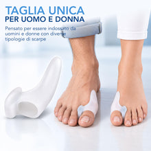 Carica l'immagine nel visualizzatore di Gallery, ALL4US® Alluce Valgo Correttore Tutore Alluce Valgo 6 Pezzi Silicone
