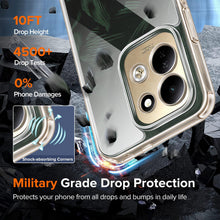 Carica l'immagine nel visualizzatore di Gallery, iVoler Cover Trasparente Anti Ingiallimento per Xiaomi Redmi 17 4G / 5G, [Antiurto di Grado Militare] HD Chiaro Custodia