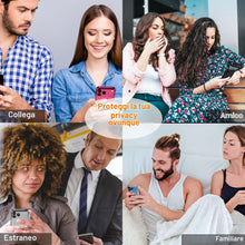 Carica l'immagine nel visualizzatore di Gallery, QHOHQ Pellicola Privacy per iPhone 18 Pro, 9H+ Vetro Temperato, 3+3 Pezzi