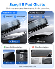 Carica l'immagine nel visualizzatore di Gallery, MSXTTLY Supporto Magnetico Cellulare Auto Vmag-S1, Supporto Telefono Auto per Magsafe, 360° Rotazione Pieghevole, Magnet