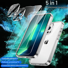 Carica l'immagine nel visualizzatore di Gallery, JETech Cover 5 in 1 per iPhone 13 Pro, Anti-Ingiallimento, Trasparente