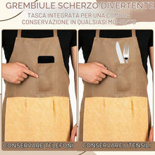 Carica l'immagine nel visualizzatore di Gallery, Grembiule da Cucina Divertente, Grembiule da Barbecue