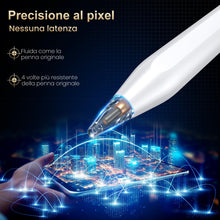 Carica l'immagine nel visualizzatore di Gallery, BAZO Penna Compatibile con iPad 2018-2025, Penna per iPad Palm Rejection, Ricarica Rapida, Sensibilità All'inclinazione,