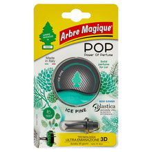 Carica l'immagine nel visualizzatore di Gallery, Arbre Magique POP, Profumatore Auto Solido, Fragranza Ice Pine, Profumazione Calda e Rilassante, Durata Fino a 30 Giorni