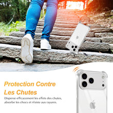 Carica l'immagine nel visualizzatore di Gallery, Pnakqil Cover per iPhone 18 Pro/iPhone 17 Pro 6,3" con Cordino, Nero