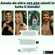 Carica l'immagine nel visualizzatore di Gallery, Lifemate Air Tag Android 2 Pack – Localizzatore Bluetooth Intelligente con GPS Portachiavi, Compatibile con App “Funzion