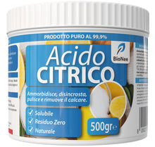 Carica l'immagine nel visualizzatore di Gallery, Acido Citrico Puro | Naturale, Solubile, Residuo Zero | Ammorbidente Lavatrice, Anticalcare Lavastoviglie, Disincrostant