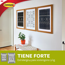 Carica l'immagine nel visualizzatore di Gallery, Command Strisce Appendiquadri, XL, 10 Paia (20 Strisce)