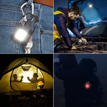 Carica l'immagine nel visualizzatore di Gallery, ZWOOS 2 pz Mini Torcia a LED Lampada da Lavoro Portatile 800 Lumen, 7 Modalità, Ricaricabile e Impermeabile Illuminazion