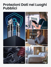 Carica l'immagine nel visualizzatore di Gallery, JSAUX blocco dati USB e USB C, solo ricarica, confezione da 4, grigio