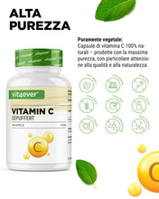 Carica l'immagine nel visualizzatore di Gallery, vit4ever Vitamina C Tamponata - 365 Capsule