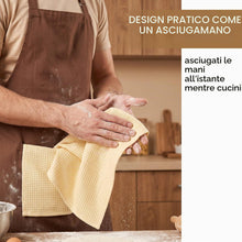 Carica l'immagine nel visualizzatore di Gallery, Grembiule da cucina divertente da uomo, apribile, con tasca nascosta, grembiule scherzo, grembiule divertente per barbec