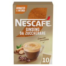 Carica l'immagine nel visualizzatore di Gallery, NESCAFÉ Ginseng da Zuccherare Caffè Solubile con Ginseng, 10 Bustine 60g