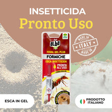 Carica l'immagine nel visualizzatore di Gallery, Albagarden - Insetticida Gel Formiche - Esca formiche ad Azione Ritardata Per Eliminare La Colonia - Veleno Pronto All'u