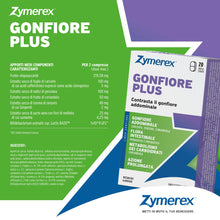 Carica l'immagine nel visualizzatore di Gallery, Zymerex GONFIORE PLUS 20 Compresse | Integratore alimentare | Probiotici e prebiotici | Gonfiore addominale | Equilibrio
