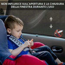 Carica l'immagine nel visualizzatore di Gallery, CNMTCCO 2 Pezzi Tendine Parasole Auto Bambini Universali, Rete Elastica Traspirante con Protezione UV e Antiriflesso, Co