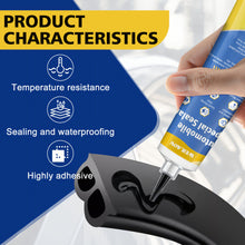 Carica l'immagine nel visualizzatore di Gallery, WEILAOK Silicone Nero per Auto, Colla per Carrozzeria Auto, 100 ML