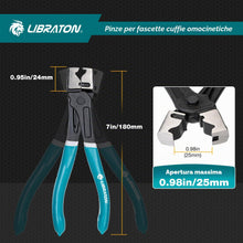 Carica l'immagine nel visualizzatore di Gallery, LIBRATON Pinza per Fascette Stringitubo, Pinze Stringitubo Clic e Clic-R