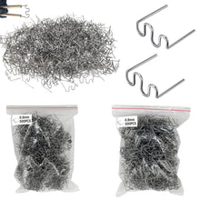 Carica l'immagine nel visualizzatore di Gallery, Graffette sSaldatura Plastica, 1000 Pezzi Pezzi Saldatore per Plastica da 0,8 MM e 0,6 MM, Graffette per Plastica in Acc