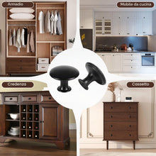 Carica l'immagine nel visualizzatore di Gallery, Vortix 15 pezzi Pomelli per Mobili Vintage,Maniglie vintage per armadio, Pomelli cucina in metallo, ideali per cassetti,
