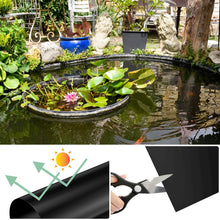 Carica l'immagine nel visualizzatore di Gallery, Telo per Laghetto da Giardino, Teli per Laghetto, Tela Impermeabile per Stagni, Stagno Pieghevole Tessuto Morbido, Rives