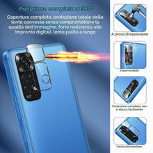 Carica l'immagine nel visualizzatore di Gallery, Vauki Vetro Temperato per Xiaomi Redmi Note 11/11S 4G Pellicola Protettiva con Protezione Fotocamera [2+2 Pezzi] Durezza