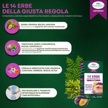 Carica l'immagine nel visualizzatore di Gallery, L'Angelica, Le 14 Erbe della Giusta Regola, Regolarità, 75 Compresse