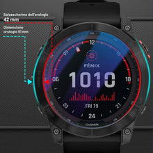 Carica l'immagine nel visualizzatore di Gallery, 4 Pezzi Vetro Temperato Compatibile per Garmin Fenix 9/8/8 Pro 51mm