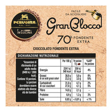 Carica l'immagine nel visualizzatore di Gallery, PERUGINA GranBlocco 70% Tavoletta Cioccolato Fondente Extra150g