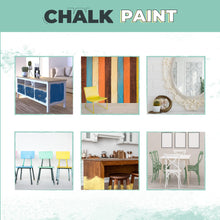 Carica l'immagine nel visualizzatore di Gallery, PECTRO Chalk Paint 750 ml con Pennello, Vernice per Mobili (BIANCO PURO)