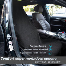 Carica l'immagine nel visualizzatore di Gallery, Einesin Coprisedile Auto Impermeabile e Antisudore, Coprisedile Asciugamano Antiscivolo per Sedili Anteriori, Universale