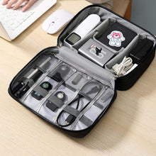 Carica l'immagine nel visualizzatore di Gallery, AiQInu Organizer Cavi Borsa da Viaggio Organizzatore Cavi Resistente All'acqua Portatile Porta Cavi Organizer per Caricatore, Chiavetta USB, Auricolare, Power Bank, Hard Disk, Scheda SD